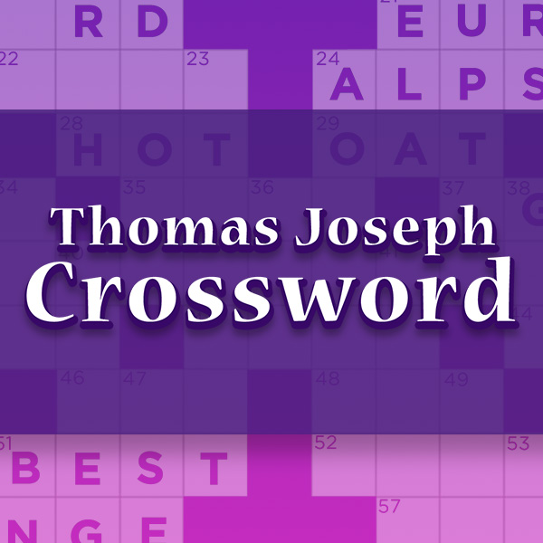 Thomas Joseph Crossword Free Online Game Reader's Digest Canada